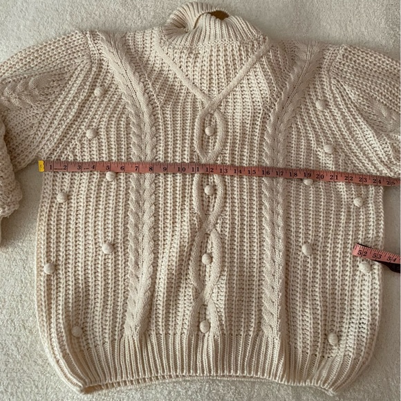 Wishlist turtleneck wool blend knit sweater - Picture 7 of 8